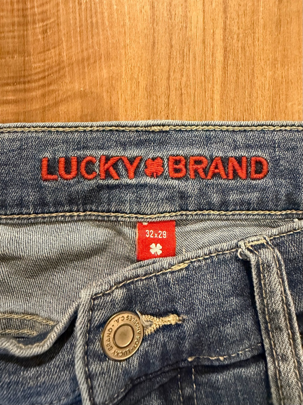 Lucky Brand Jeans 223 Straight 32x29 Blue Jeans - Picture 3 of 6